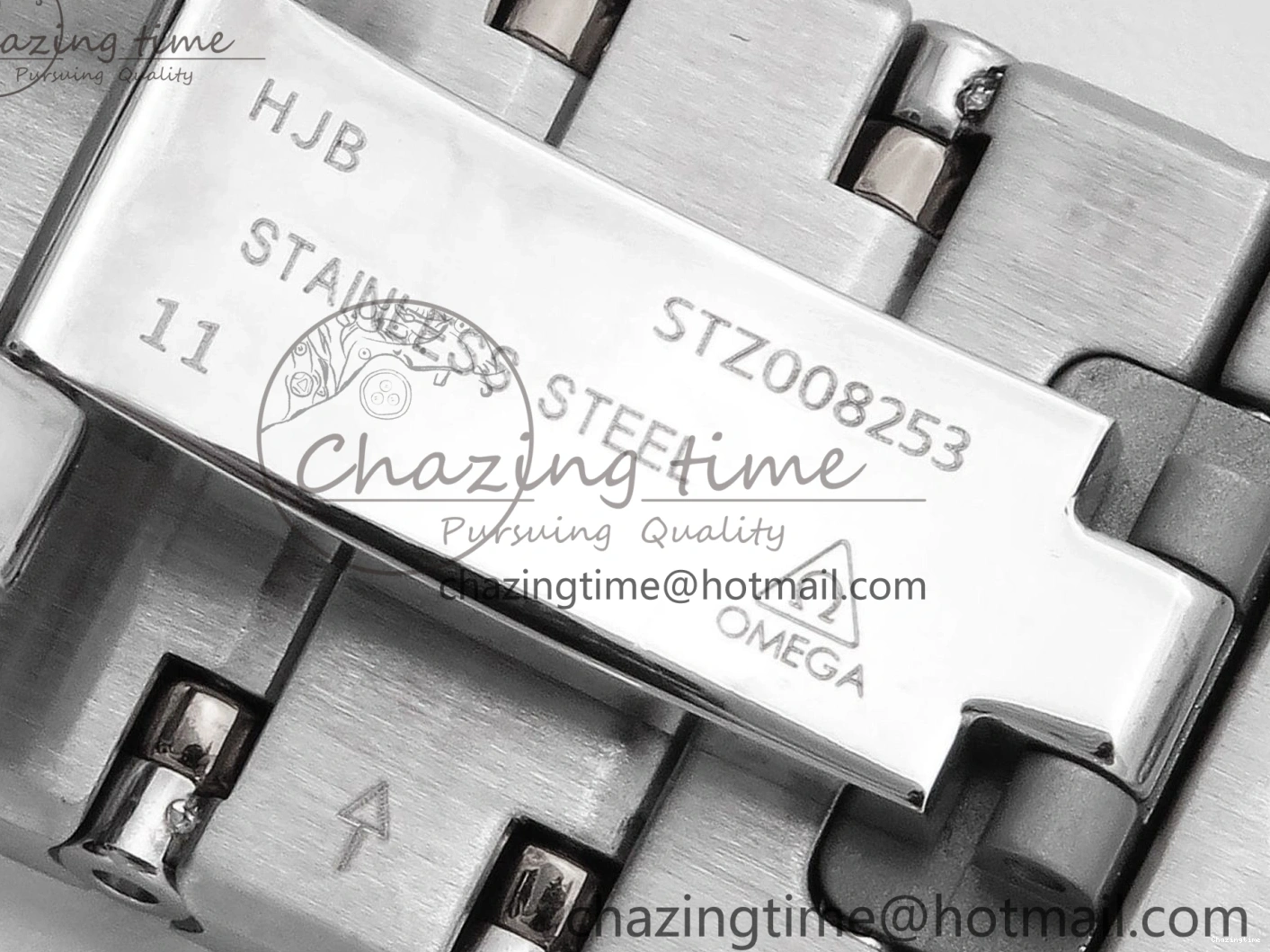 0122 Snug Constellation 39mm SS ASWF 1:1 Best Edition Black Dial on SS Bracelet A 7771